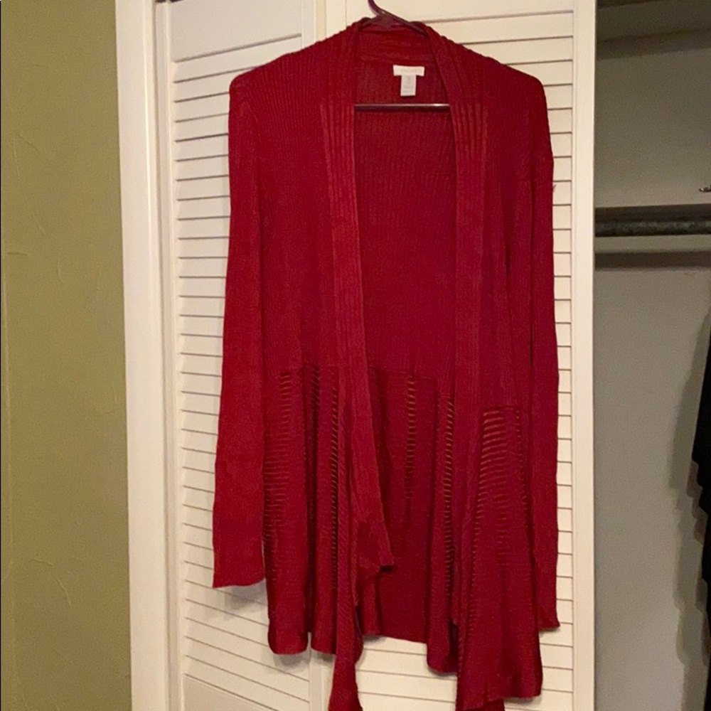 Chicos size 3 like new cardigan